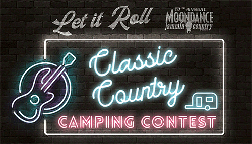 Moondance Jammin Country Fest Camping Contest